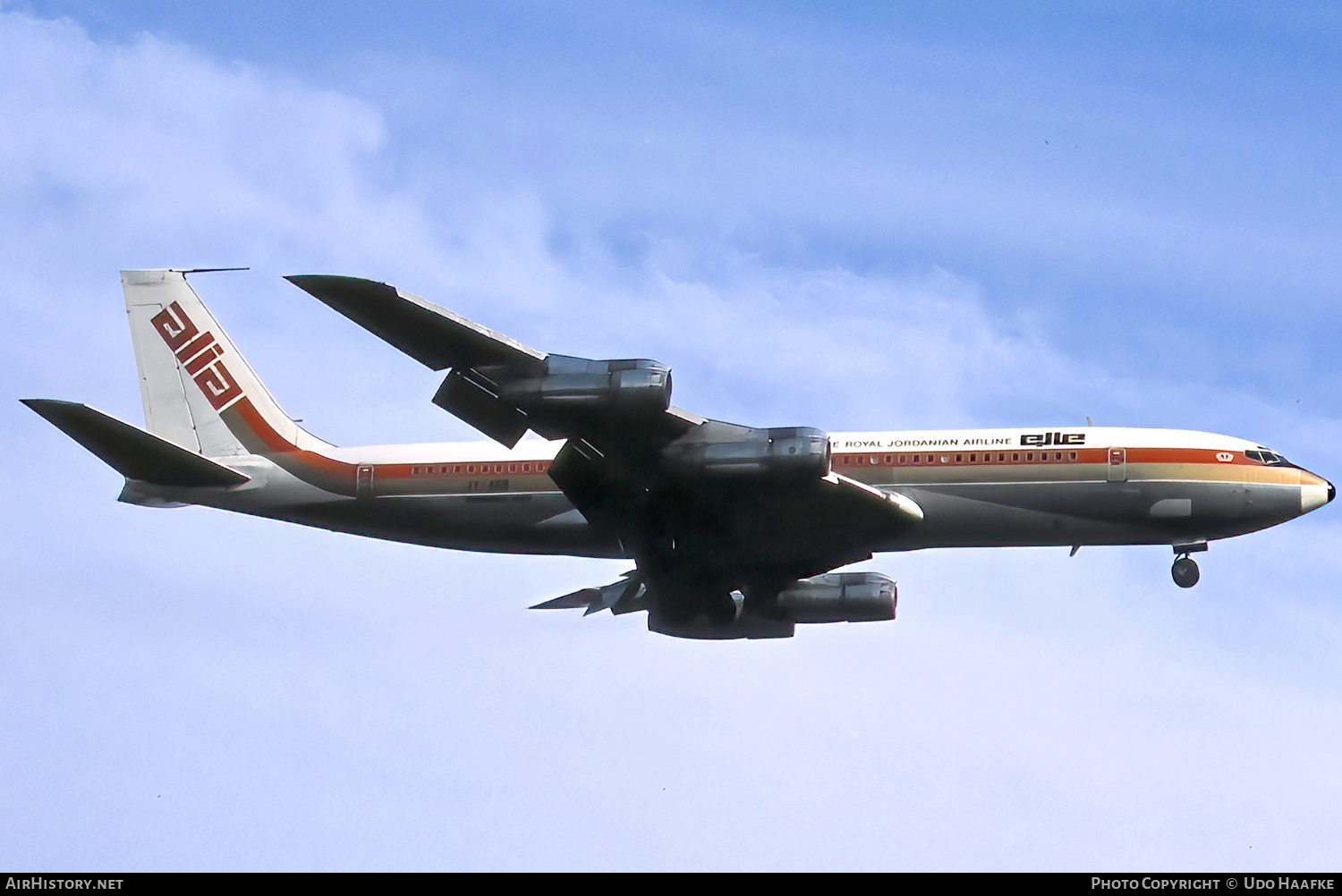Aircraft Photo of JY-AEB | Boeing 707-384C | Alia - The Royal Jordanian Airline | AirHistory.net #780287