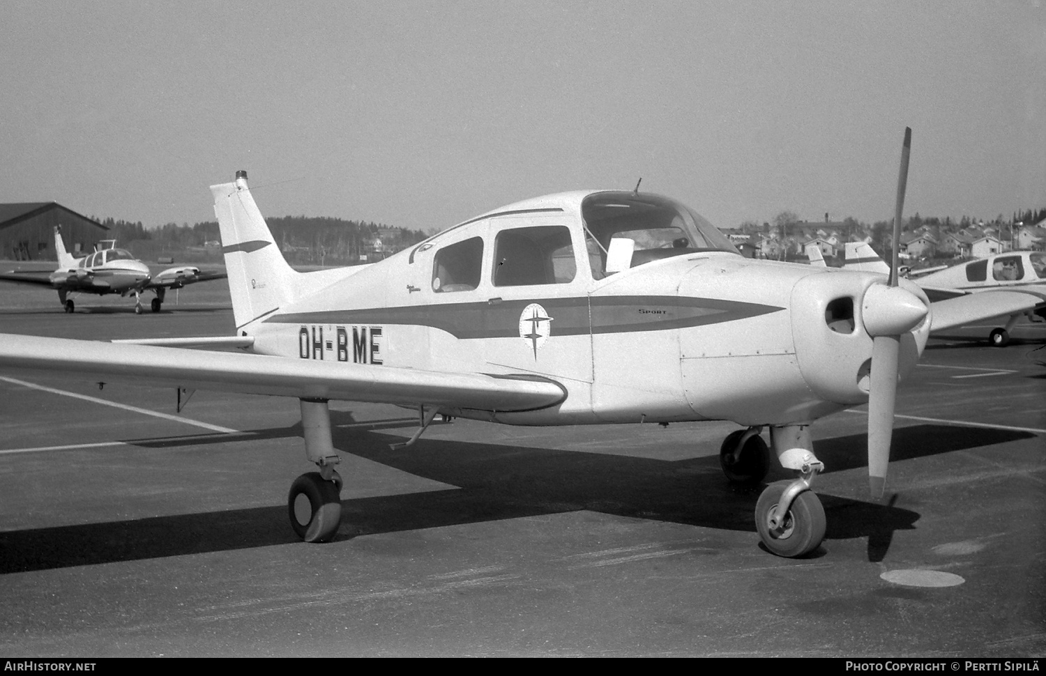 Aircraft Photo of OH-BME | Beech A23-19 Musketeer Sport III | AirHistory.net #780291