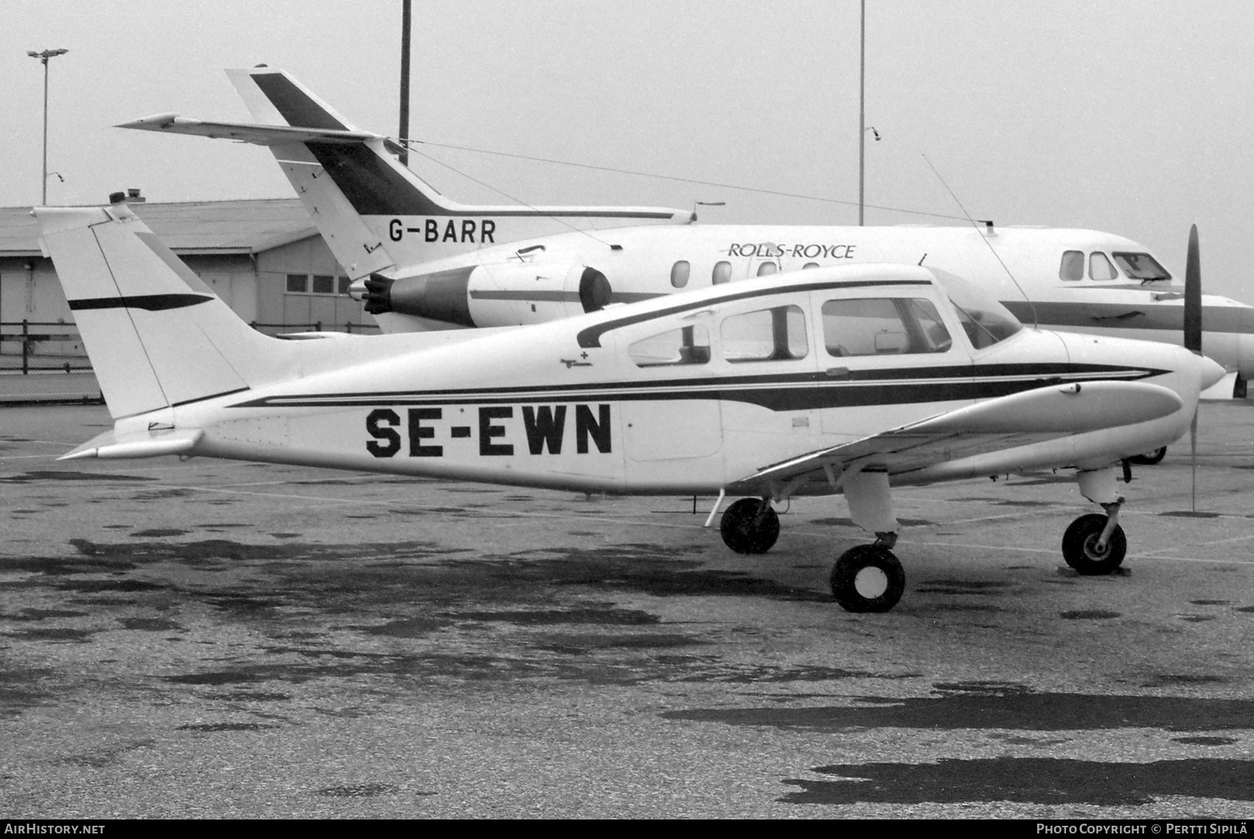 Aircraft Photo of SE-EWN | Beech A23-24 Musketeer Super III | AirHistory.net #780298