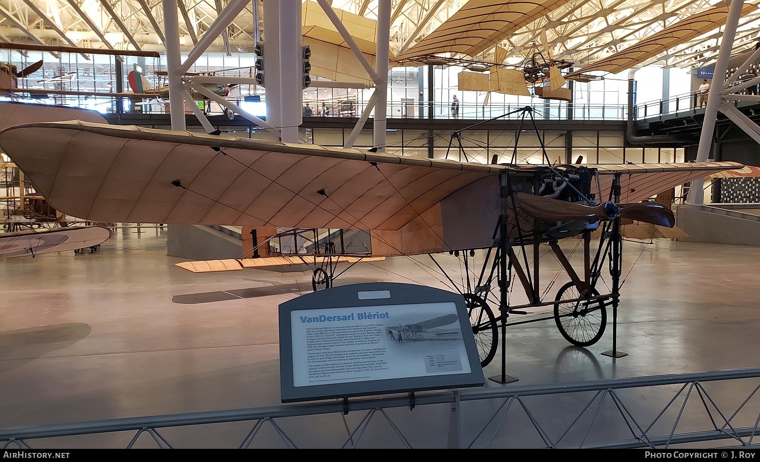 Aircraft Photo of 1 | VanDersarl Bleriot XI | AirHistory.net #780307