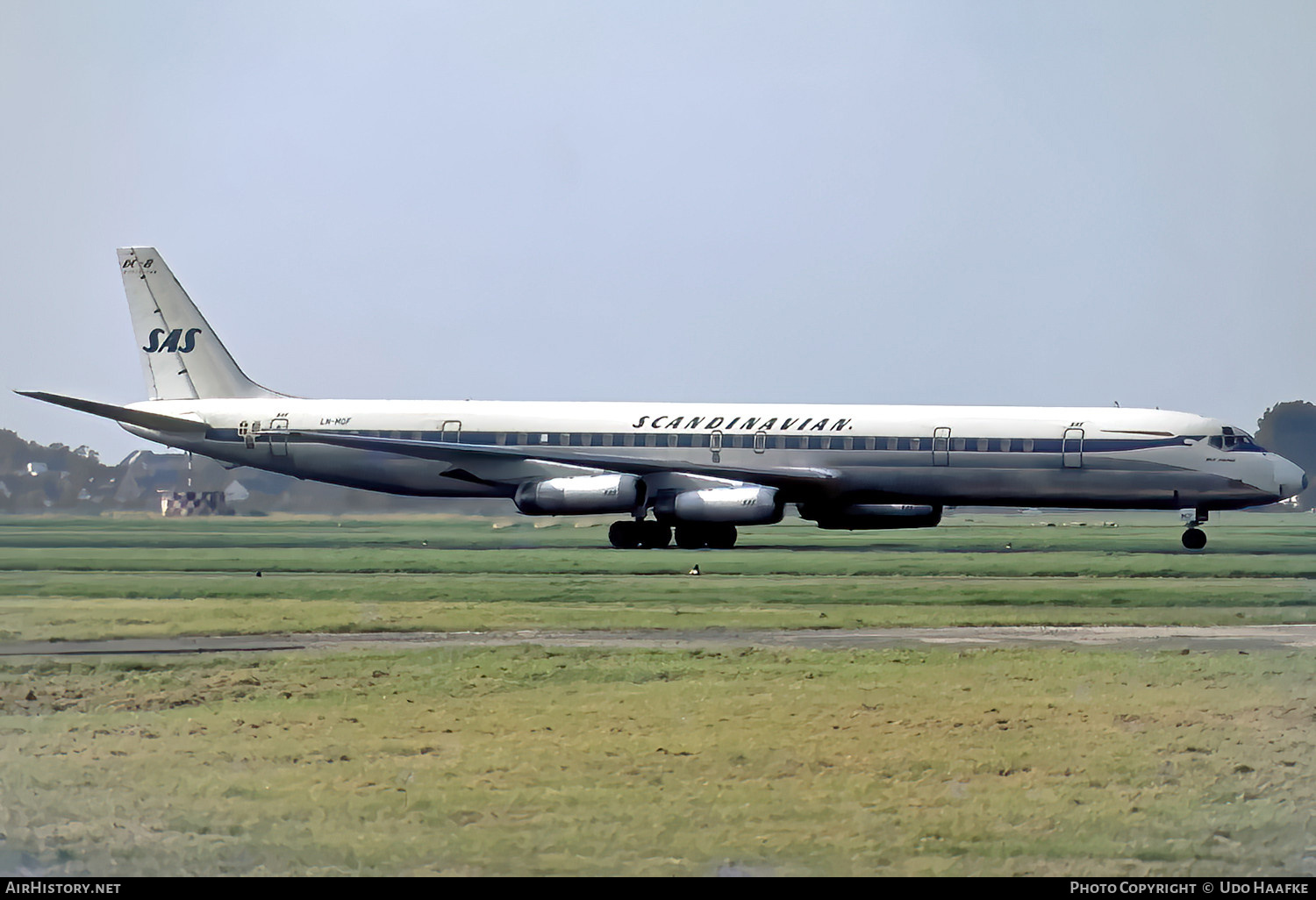Aircraft Photo of LN-MOF | McDonnell Douglas DC-8-63 | Scandinavian Airlines - SAS | AirHistory.net #780311