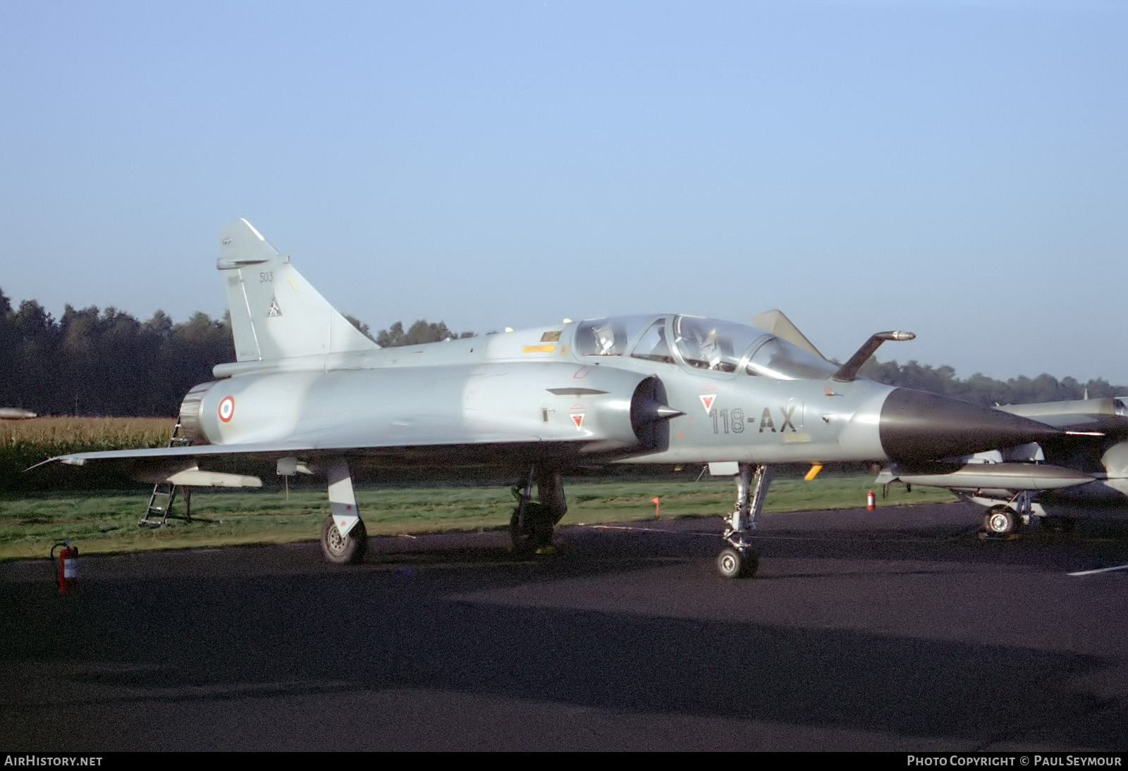 Aircraft Photo of 503 | Dassault Mirage 2000B | France - Air Force | AirHistory.net #780317