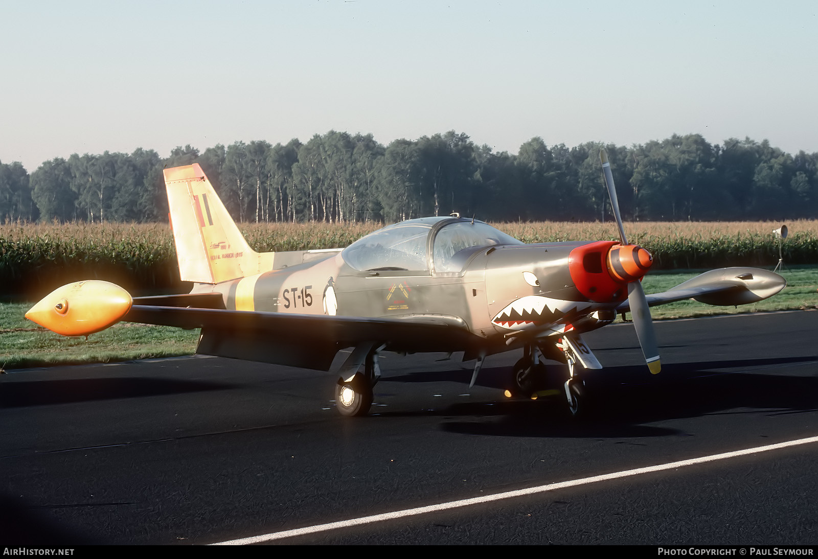 Aircraft Photo of ST-15 | SIAI-Marchetti SF-260M | Belgium - Air Force | AirHistory.net #780318