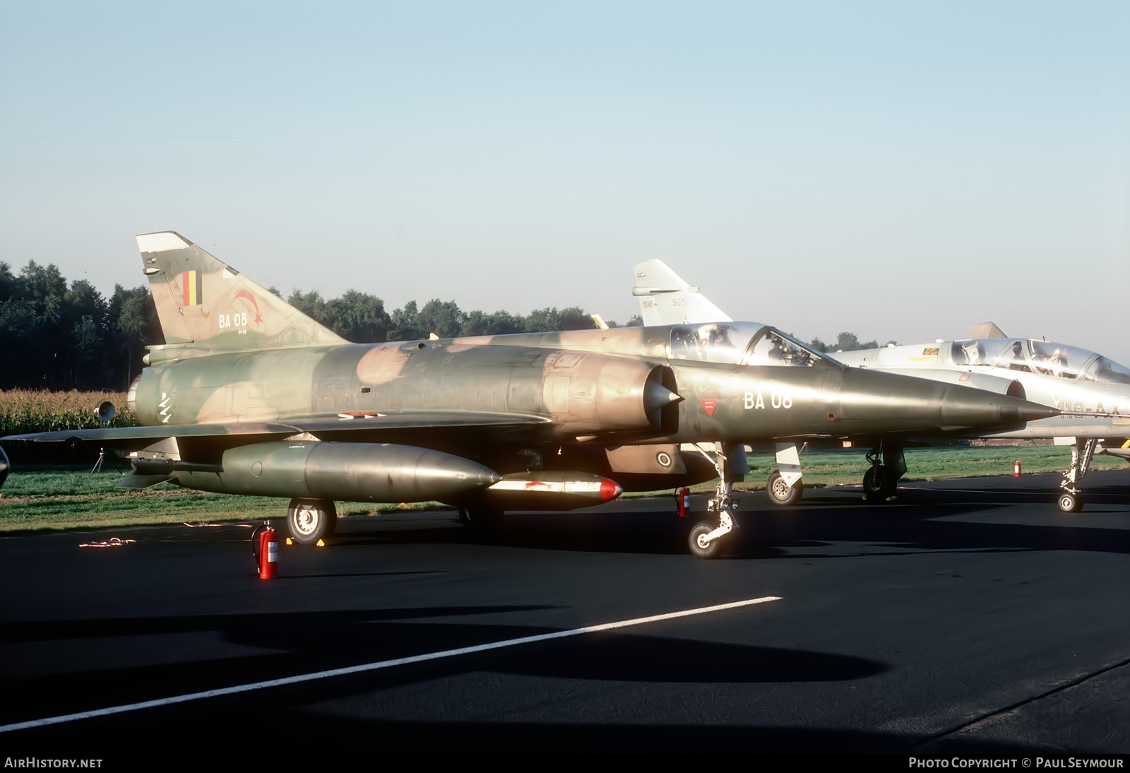Aircraft Photo of BA08 | Dassault Mirage 5BA | Belgium - Air Force | AirHistory.net #780323