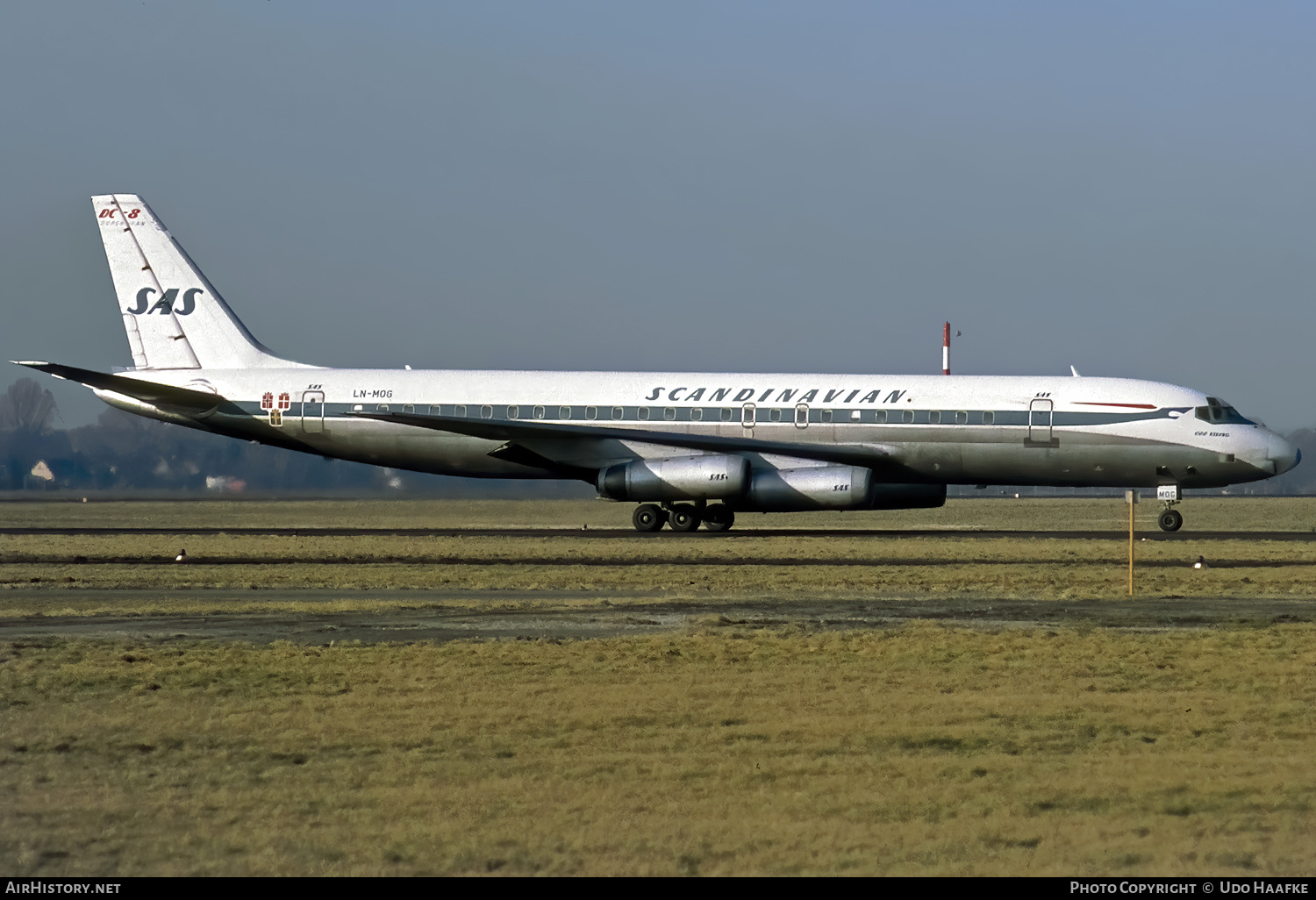 Aircraft Photo of LN-MOG | McDonnell Douglas DC-8-62 | Scandinavian Airlines - SAS | AirHistory.net #780328