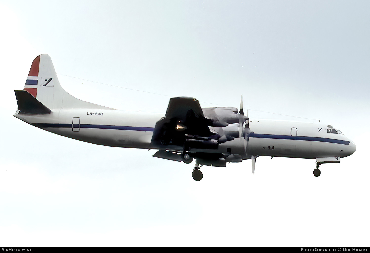 Aircraft Photo of LN-FOH | Lockheed L-188A(F) Electra | Fred. Olsen | AirHistory.net #780333
