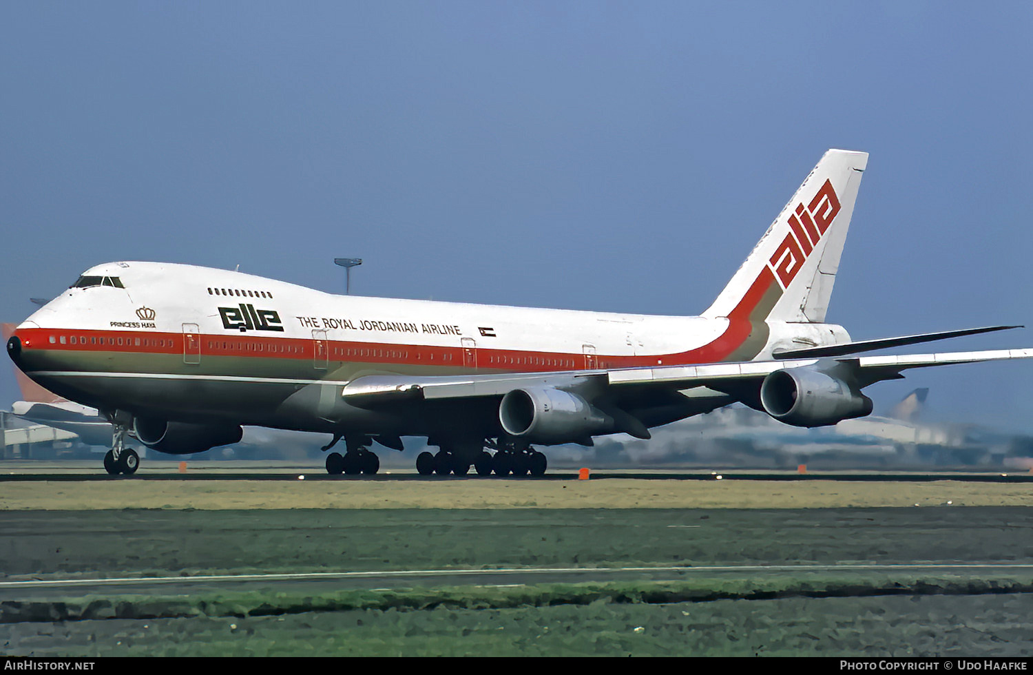 Aircraft Photo of JY-AFB | Boeing 747-2B3BM | Alia - The Royal Jordanian Airline | AirHistory.net #780337