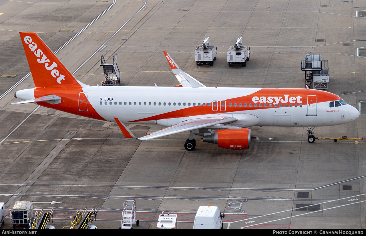 Aircraft Photo of G-EJCK | Airbus A320-214 | EasyJet | AirHistory.net #780342