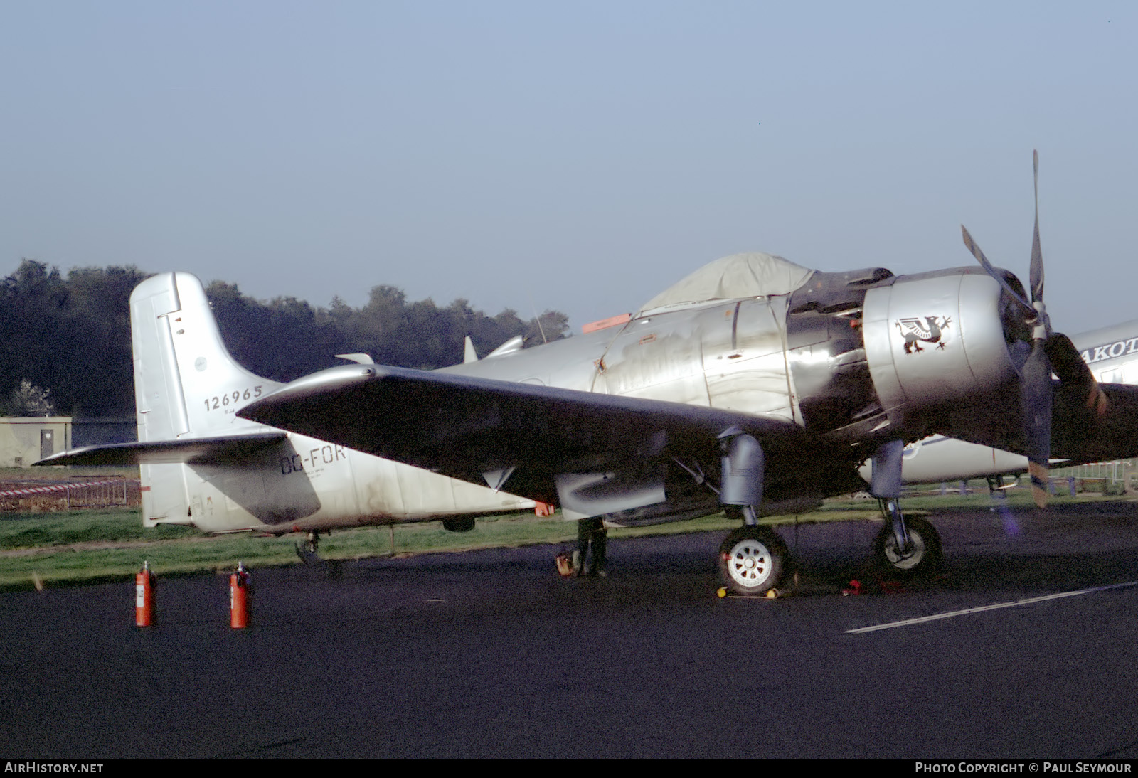 Aircraft Photo of OO-FOR / 126965 | Douglas A-1D Skyraider (AD-4NA) | France - Air Force | AirHistory.net #780349