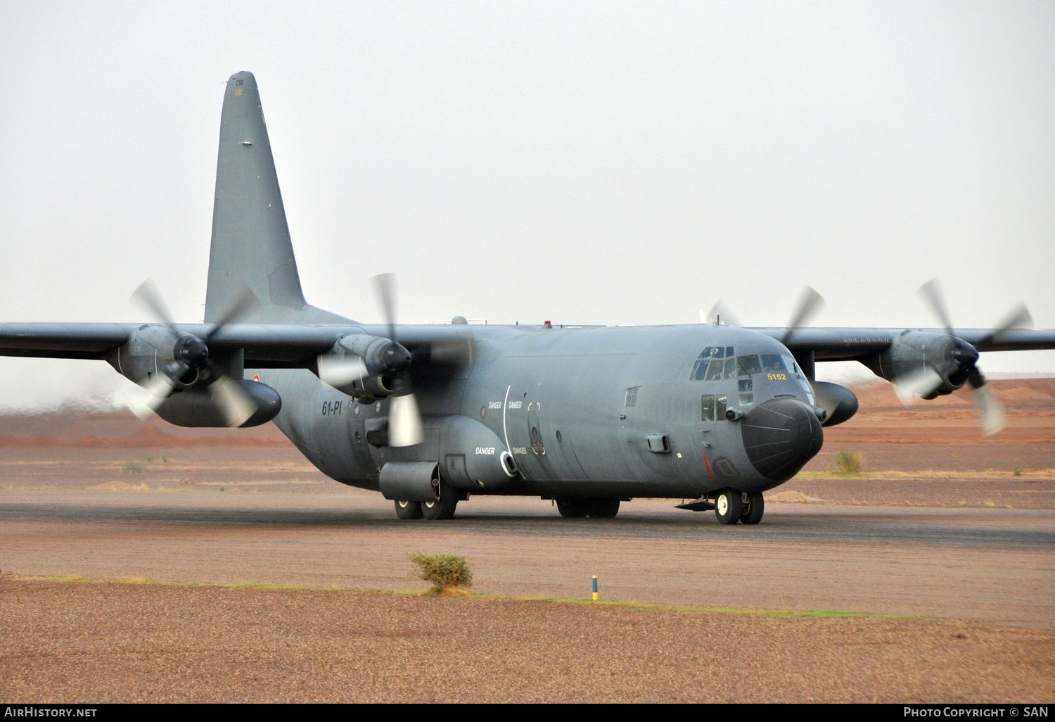 Aircraft Photo of 5152 | Lockheed C-130H-30 Hercules (L-382) | France - Air Force | AirHistory.net #780382