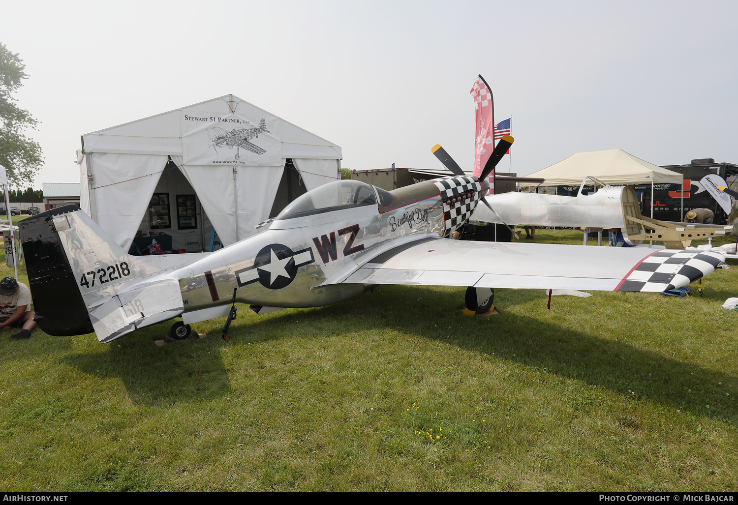 Aircraft Photo of N351KW / 472218 | Stewart S-51D Mustang | USA - Air Force | AirHistory.net #780383