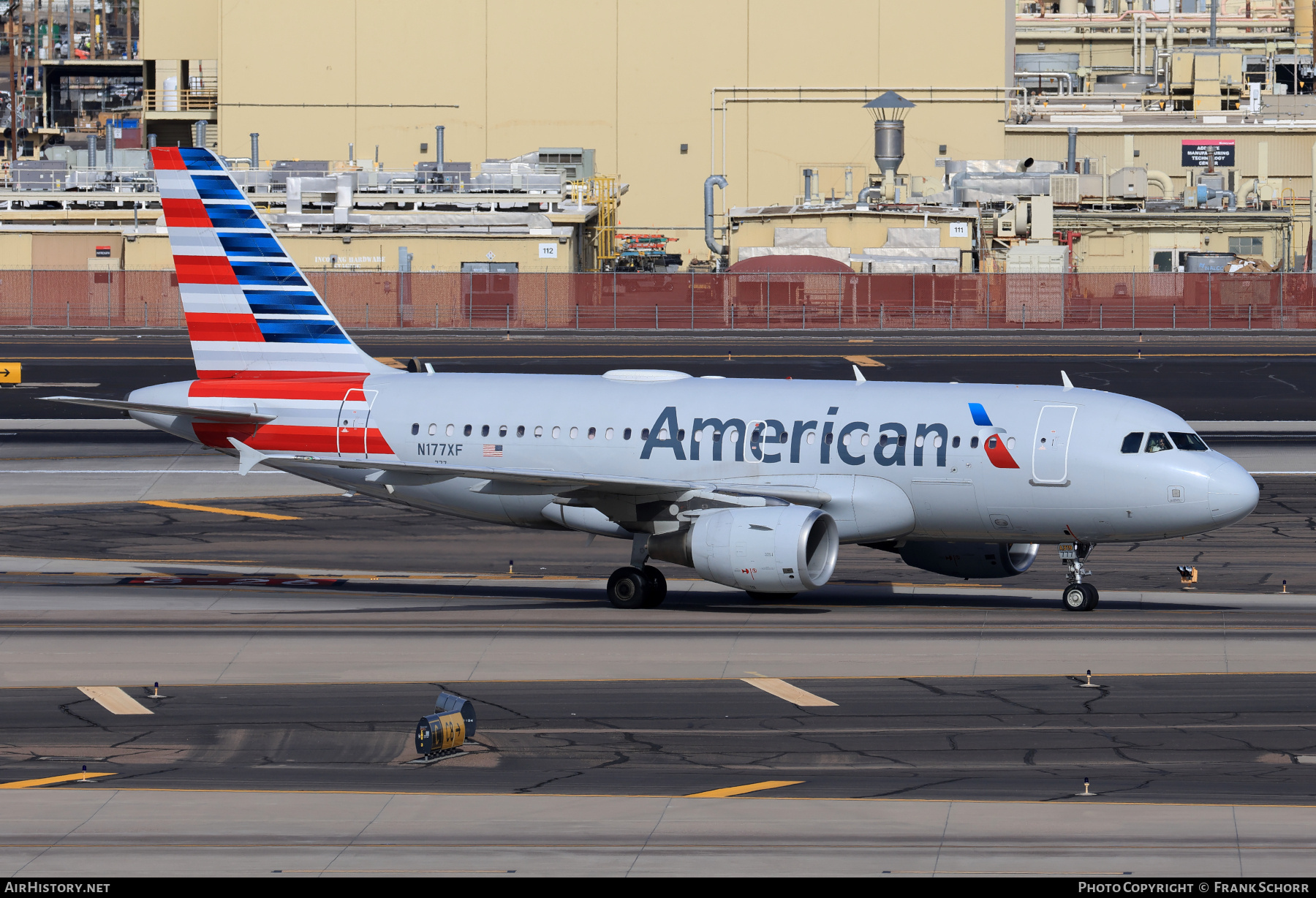 Aircraft Photo of N177XF | Airbus A319-112 | American Airlines | AirHistory.net #780384