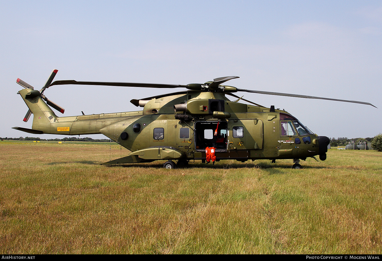 Aircraft Photo of M-510 | AgustaWestland EH101-512 Merlin Joint Supporter | Denmark - Air Force | AirHistory.net #780400