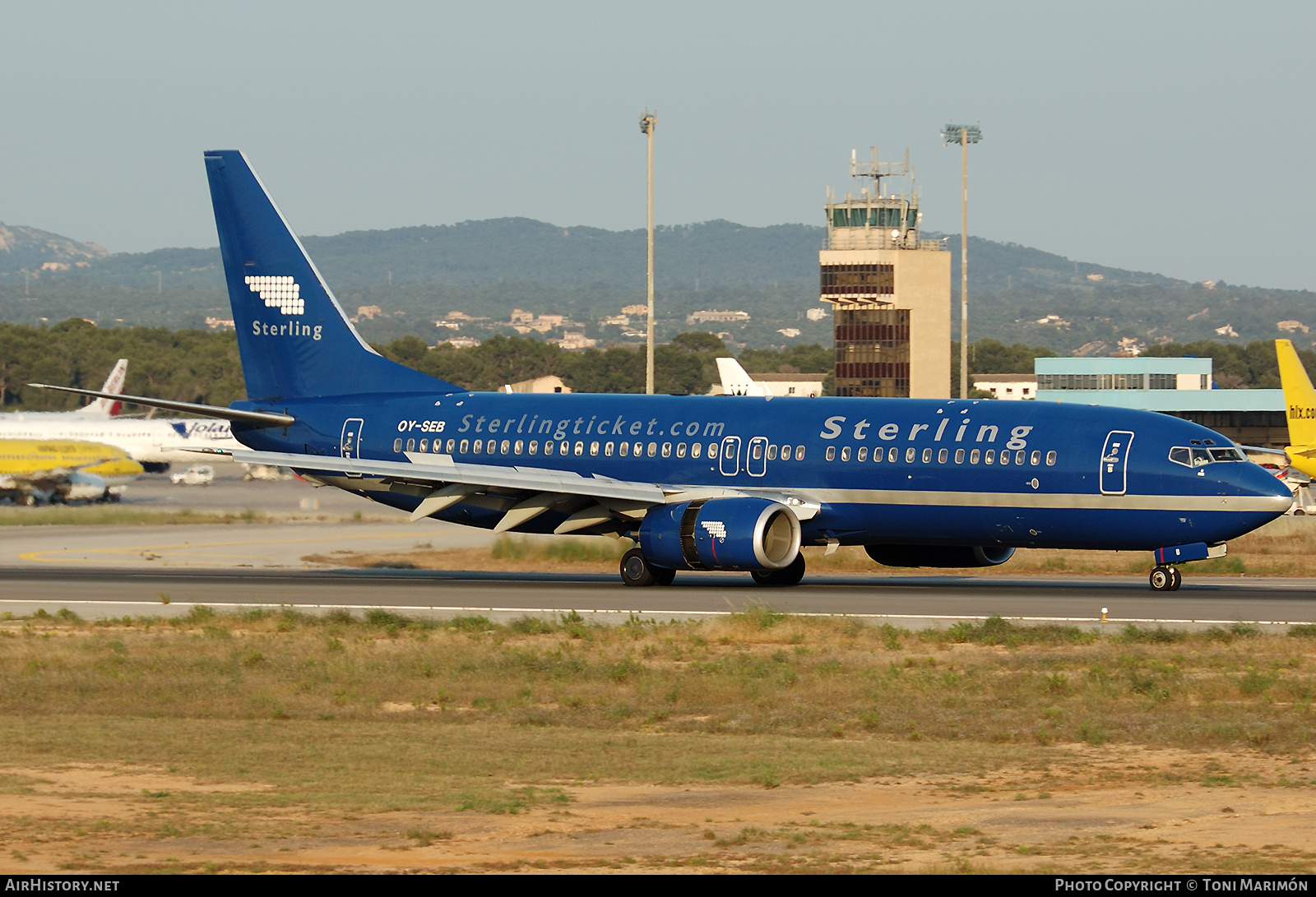 Aircraft Photo of OY-SEB | Boeing 737-8Q8 | Sterling European Airlines | AirHistory.net #780433