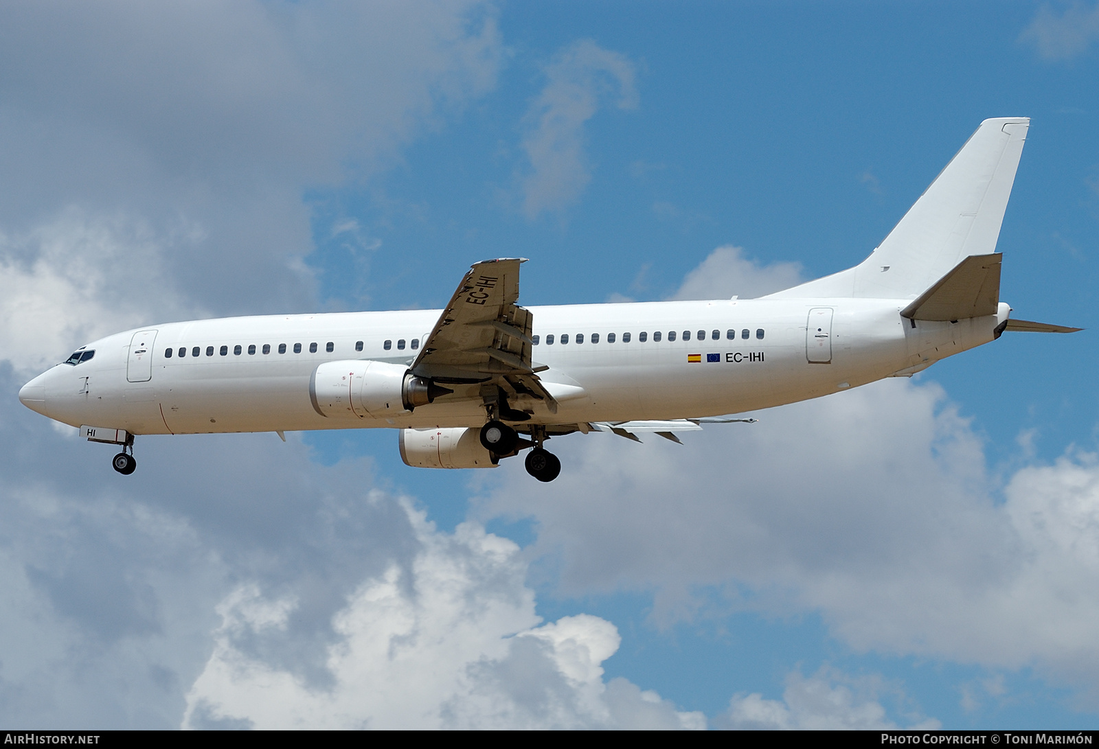 Aircraft Photo of EC-IHI | Boeing 737-4S3 | AirHistory.net #780460