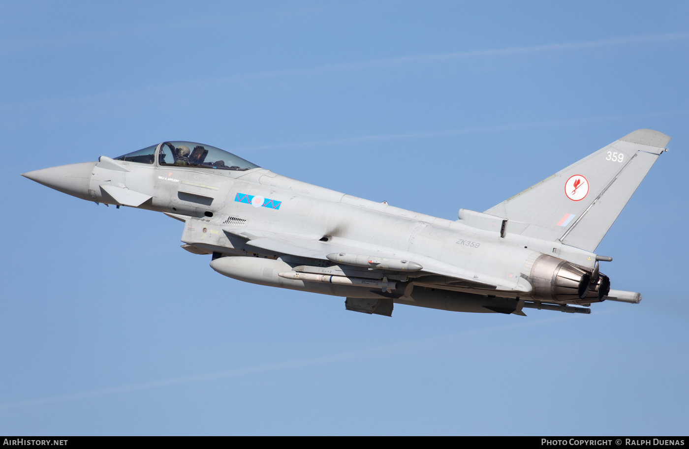 Aircraft Photo of ZK359 | Eurofighter EF-2000 Typhoon FGR4 | UK - Air Force | AirHistory.net #780472
