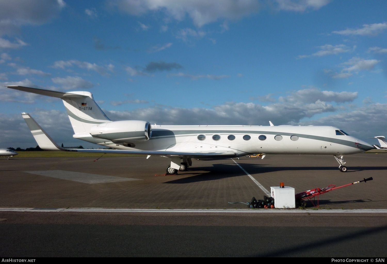 Aircraft Photo of D-ATIM | Gulfstream Aerospace G-V-SP Gulfstream G550 | AirHistory.net #780476