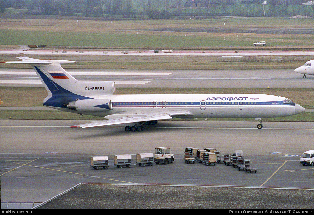 Aircraft Photo of RA-85661 | Tupolev Tu-154M | Aeroflot | AirHistory.net #780480