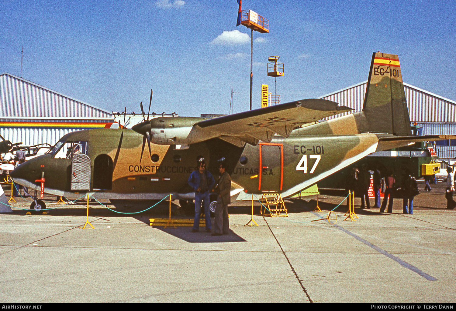 Aircraft Photo of EC-101 | CASA C-212-100 Aviocar | CASA - Construcciones Aeronáuticas | AirHistory.net #780492