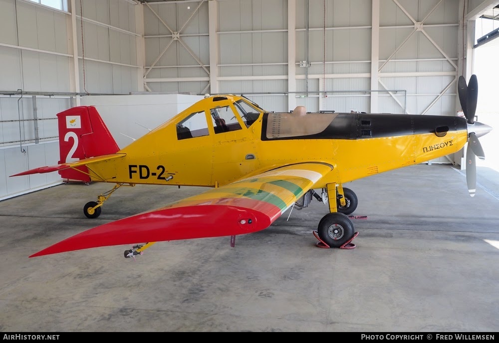 Aircraft Photo of FD-2 | Thrush S2RHG-T65 Thrush 550P | Cyprus - Department of Forests | AirHistory.net #780496