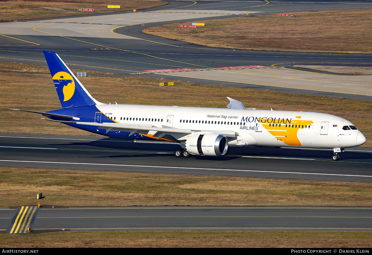 Aircraft Photo of EI-UBN | Boeing 787-9 Dreamliner | MIAT Mongolian Airlines | AirHistory.net #780497