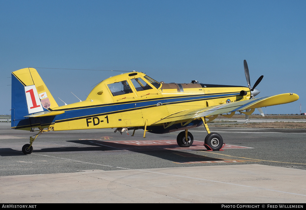 Aircraft Photo of FD-1 | Air Tractor AT-802F (AT-802A) | Cyprus - Department of Forests | AirHistory.net #780499