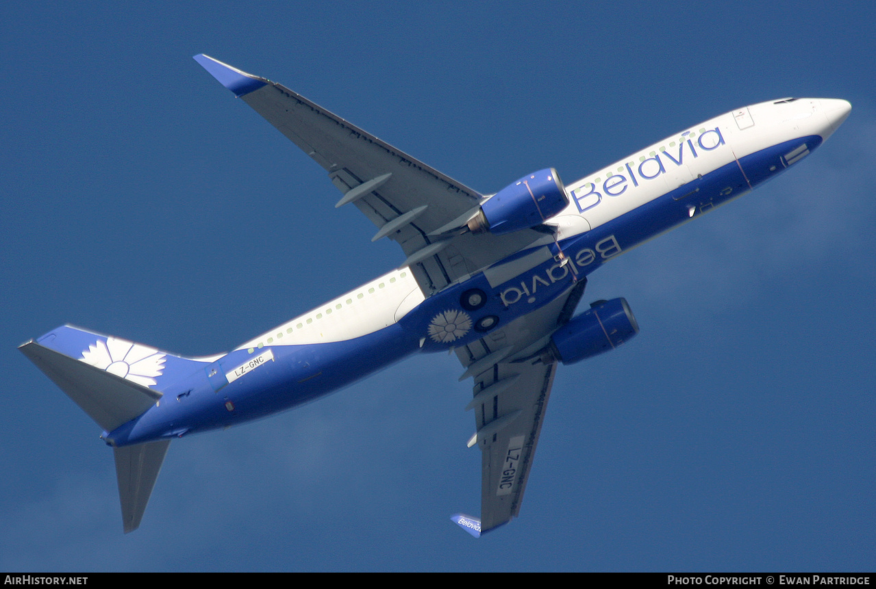 Aircraft Photo of LZ-GNC | Boeing 737-86N | Belavia | AirHistory.net #780528