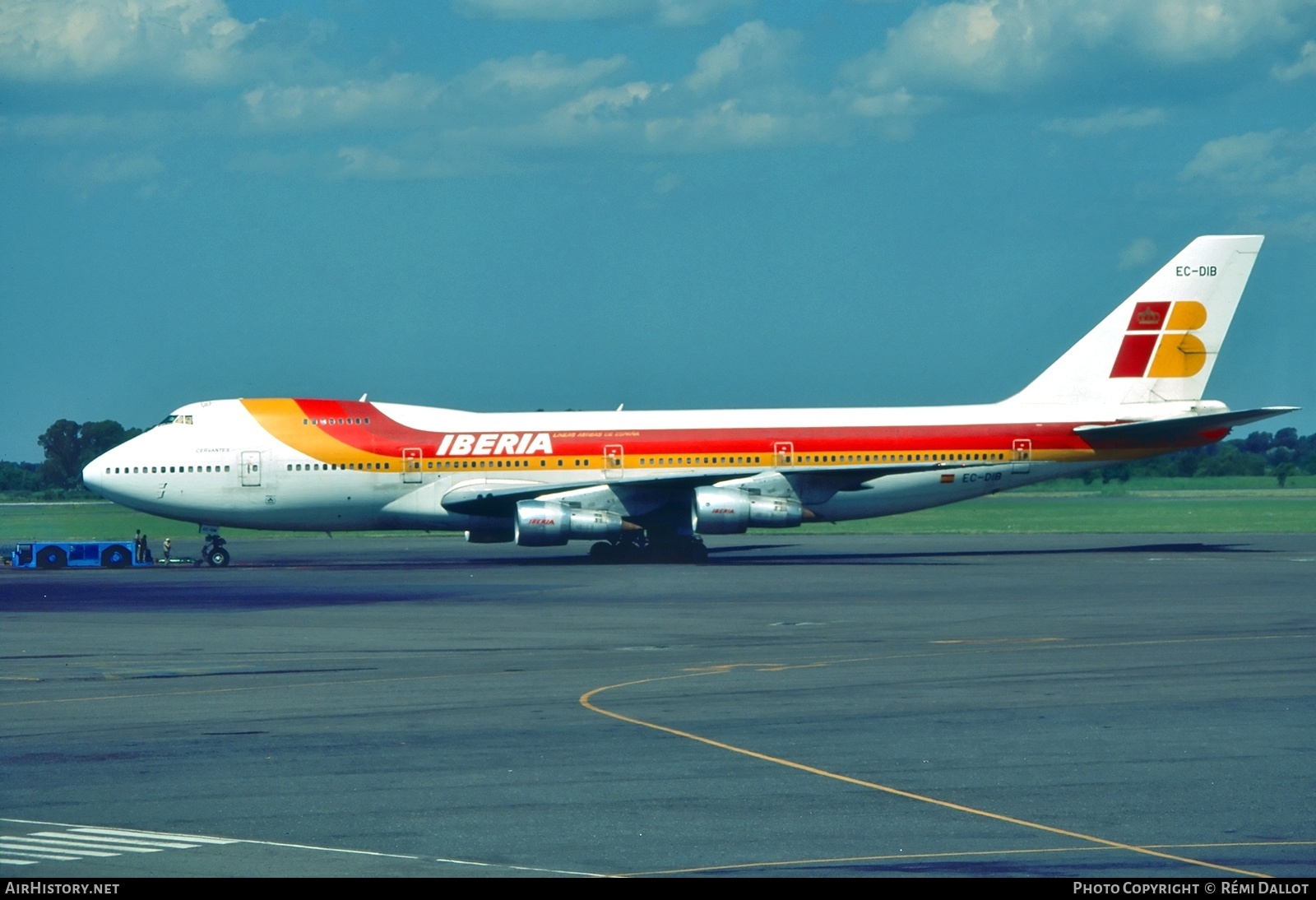 Aircraft Photo of EC-DIB | Boeing 747-256B | Iberia | AirHistory.net #780540