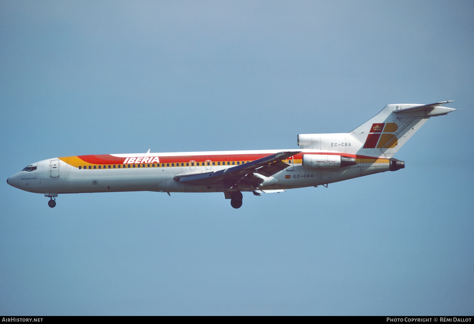 Aircraft Photo of EC-CBA | Boeing 727-256/Adv | Iberia | AirHistory.net #780541