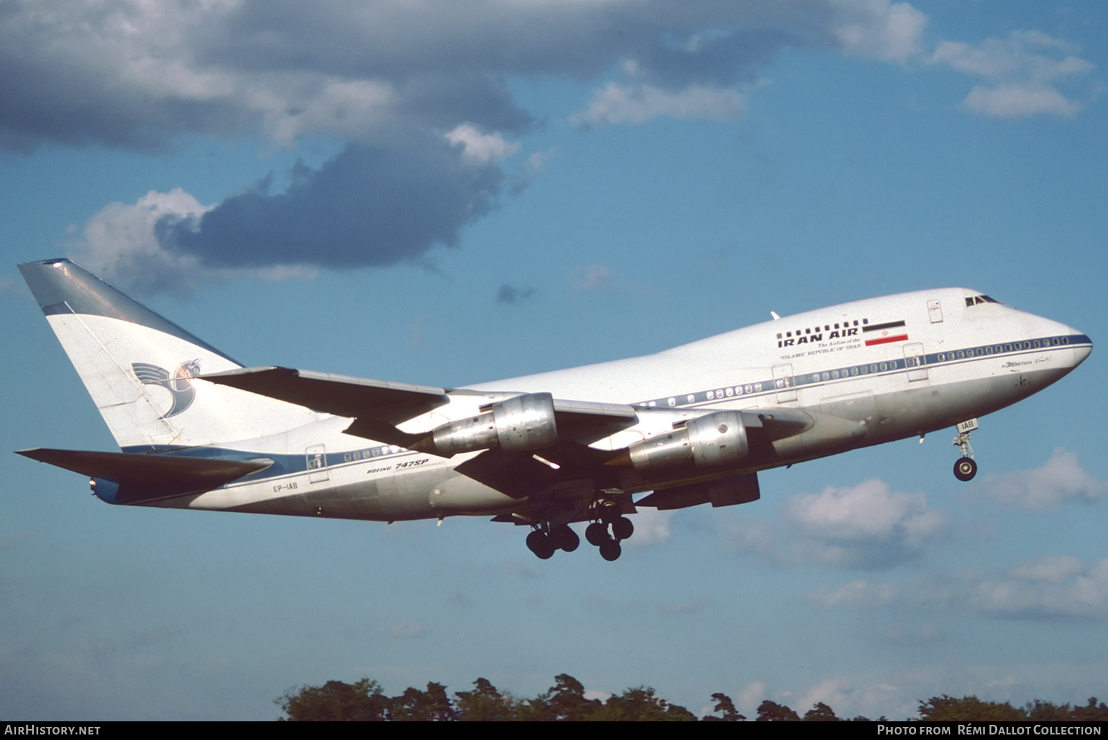 Aircraft Photo of EP-IAB | Boeing 747SP-86 | Iran Air | AirHistory.net #780543