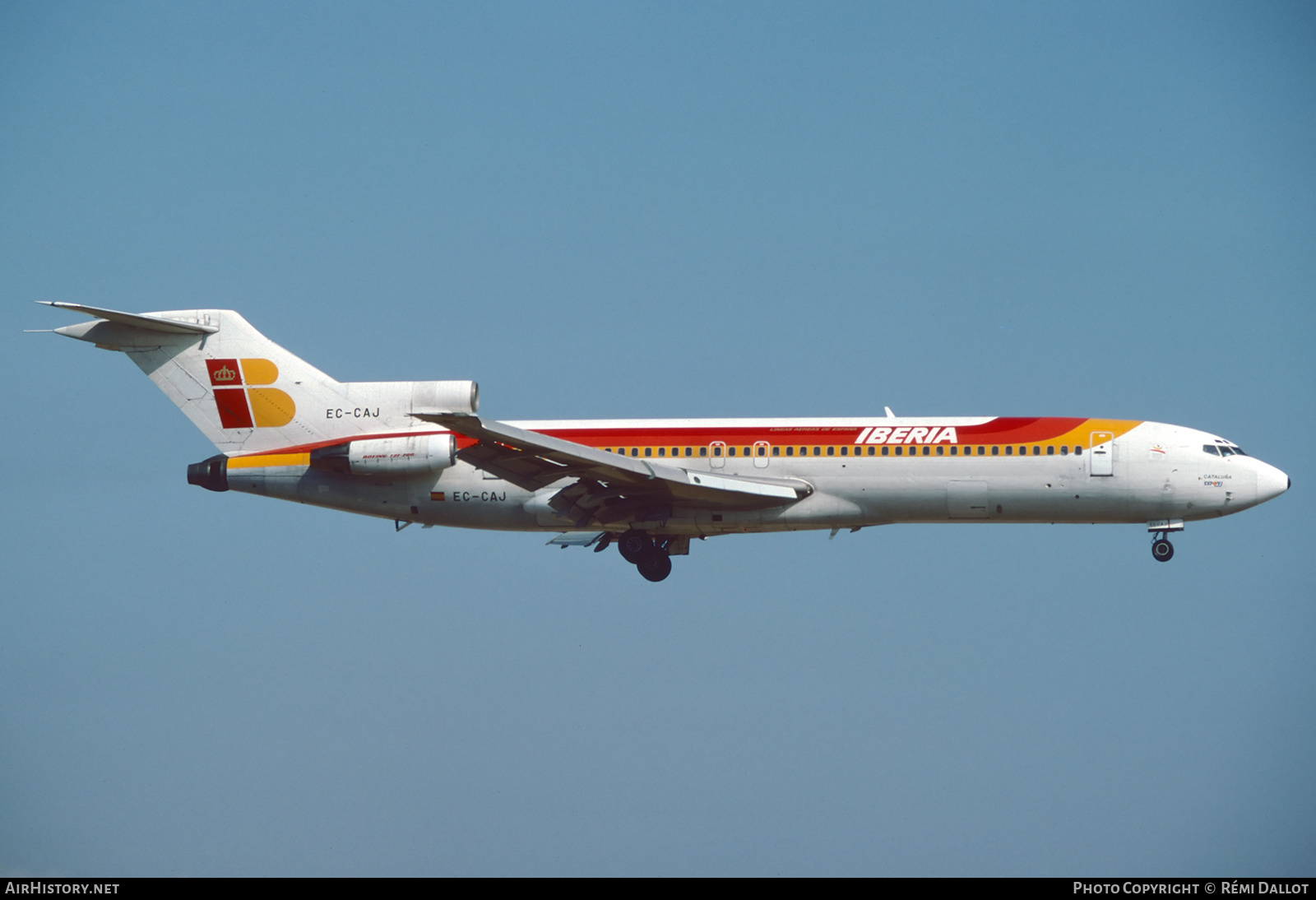 Aircraft Photo of EC-CAJ | Boeing 727-256/Adv | Iberia | AirHistory.net #780546