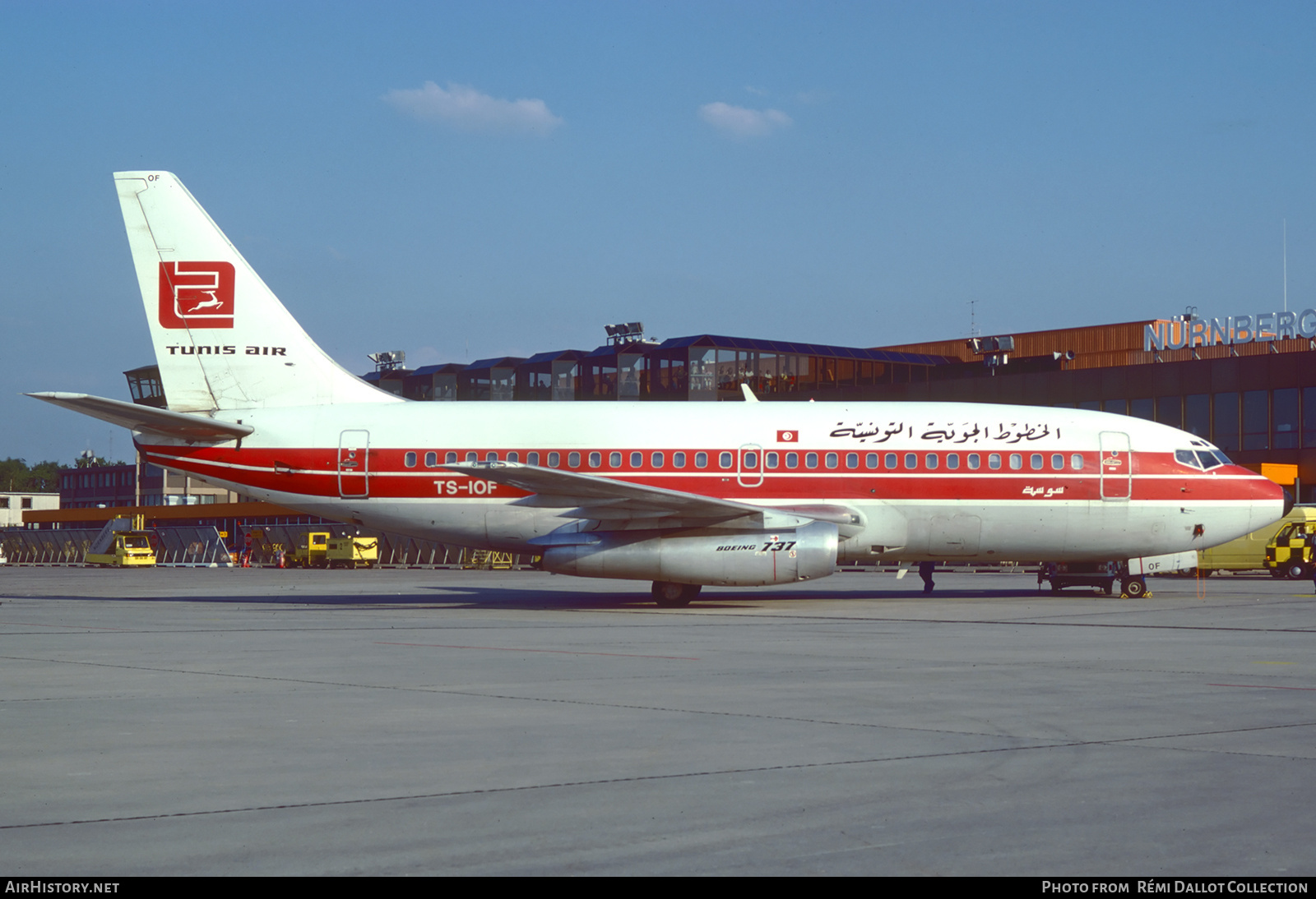 Aircraft Photo of TS-IOF | Boeing 737-2H3/Adv | Tunisair | AirHistory.net #780554