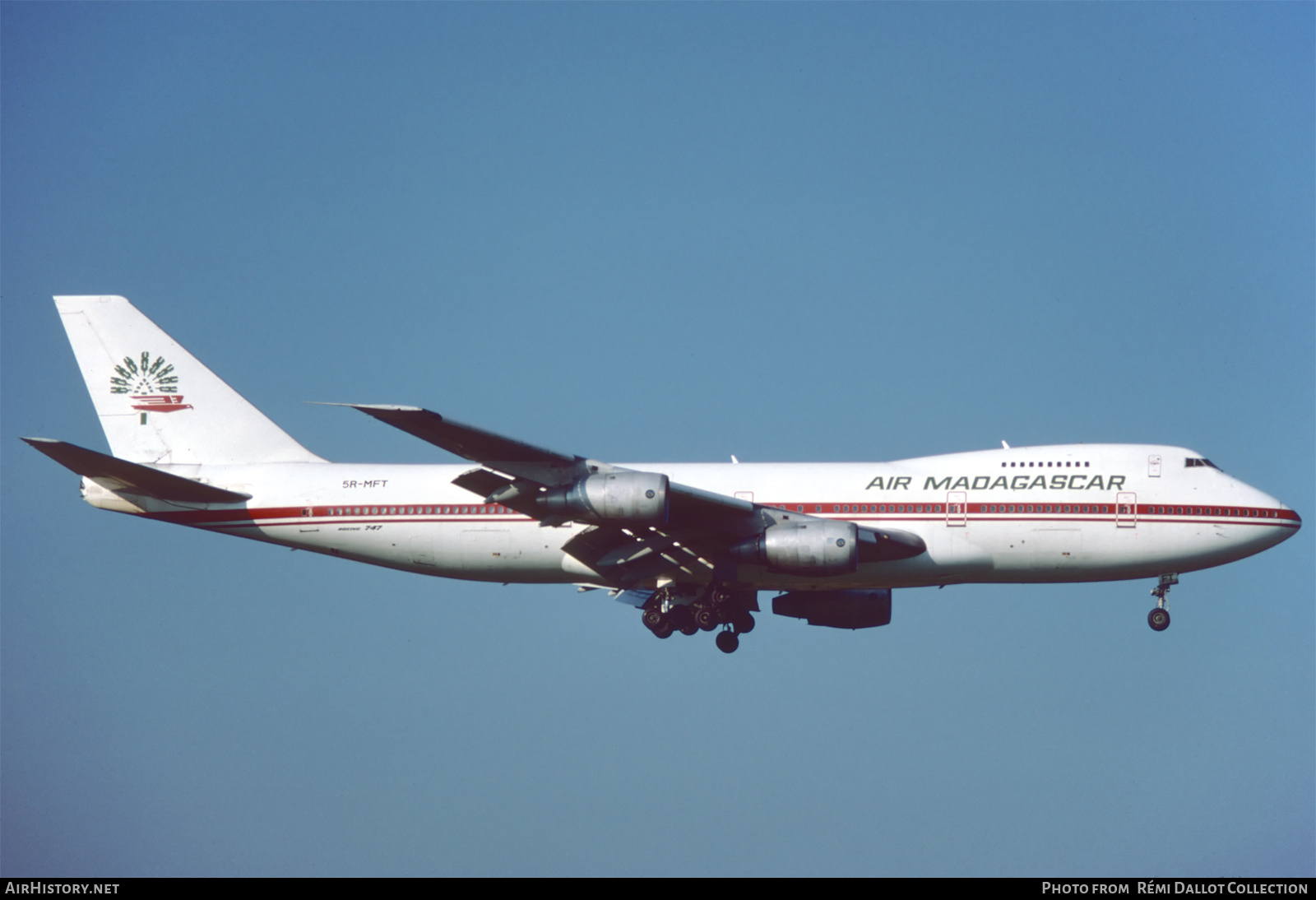 Aircraft Photo of 5R-MFT | Boeing 747-2B2BM | Air Madagascar | AirHistory.net #780556