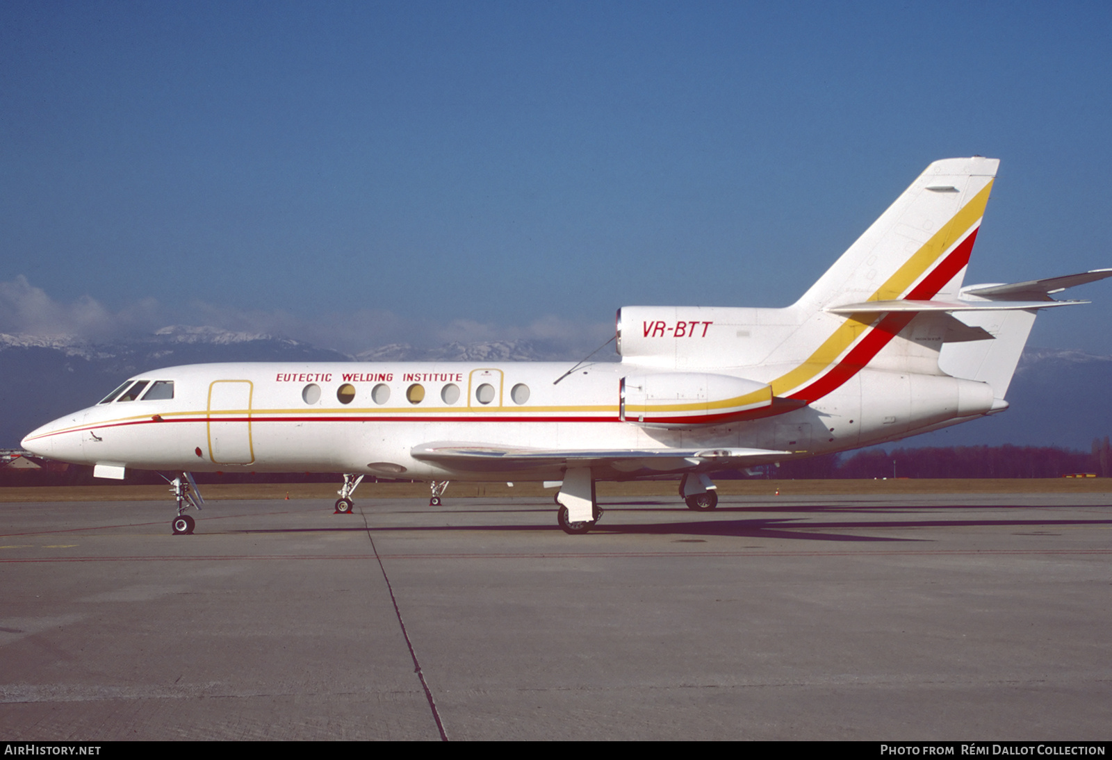 Aircraft Photo of VR-BTT | Dassault Falcon 50 | Eutectic Welding Institute | AirHistory.net #780558