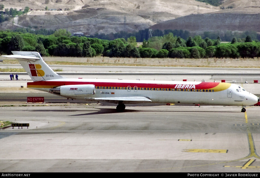 Aircraft Photo of EC-EUL | McDonnell Douglas MD-87 (DC-9-87) | Iberia | AirHistory.net #780562