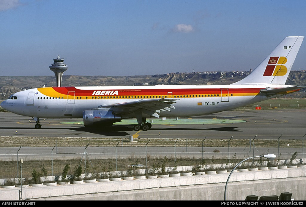 Aircraft Photo of EC-DLF | Airbus A300B4-120 | Iberia | AirHistory.net #780576