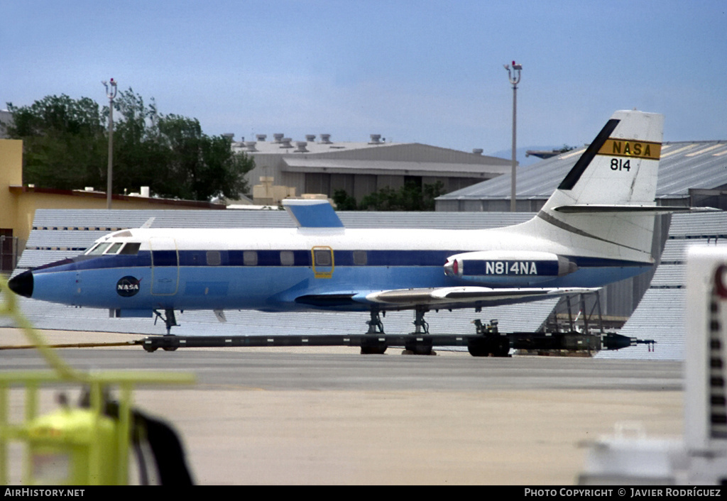 Aircraft Photo of N814NA | Lockheed L-1329 JetStar 6 | NASA - National Aeronautics and Space Administration | AirHistory.net #780580