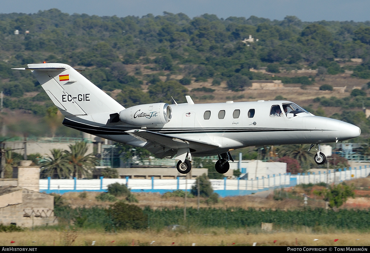 Aircraft Photo of EC-GIE | Cessna 525 CitationJet | AirHistory.net #780591