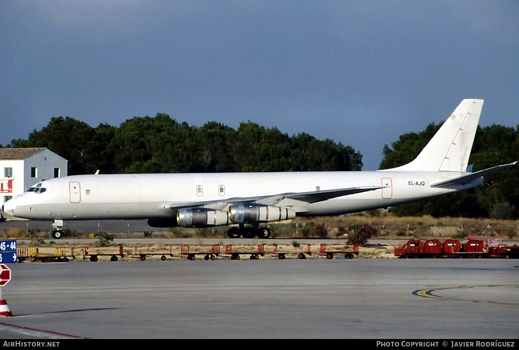 Aircraft Photo of EL-AJQ | Douglas DC-8-55(F) | AirHistory.net #780597
