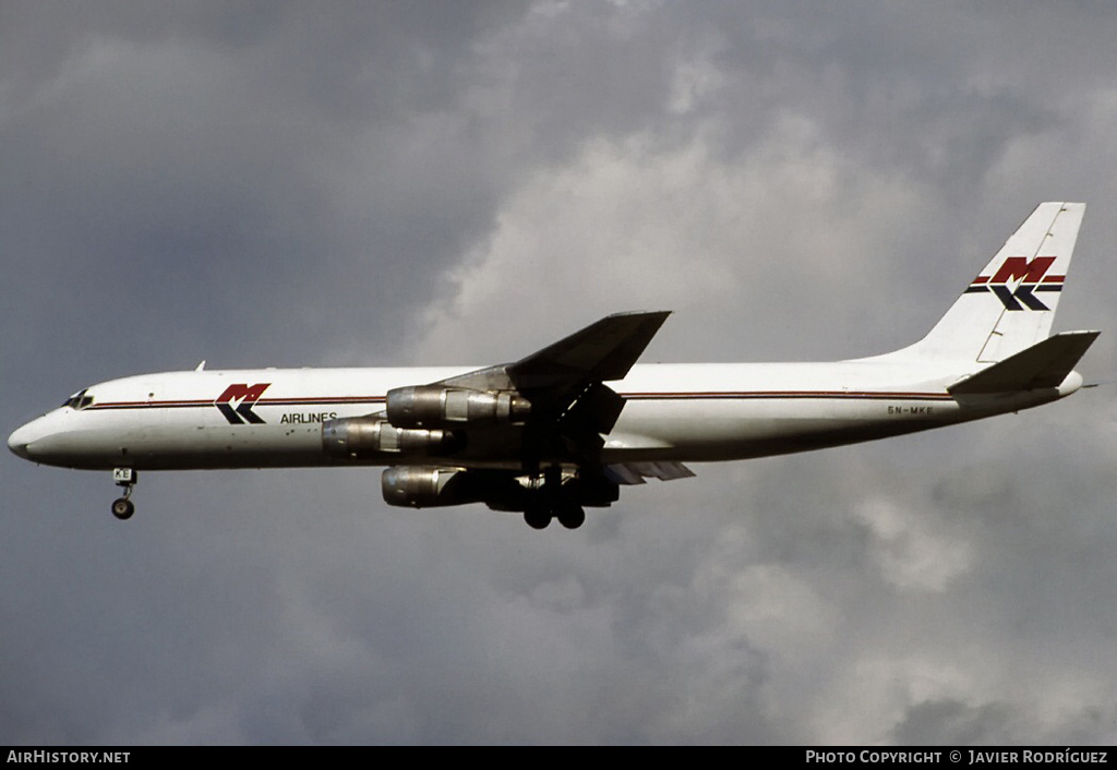 Aircraft Photo of 5N-MKE | Douglas DC-8-55(F) | MK Airlines | AirHistory.net #780601