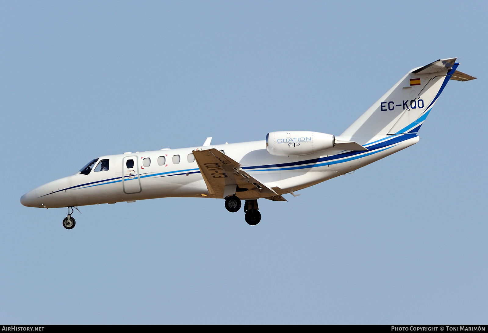 Aircraft Photo of EC-KQO | Cessna 525B CitationJet CJ3 | AirHistory.net #780608