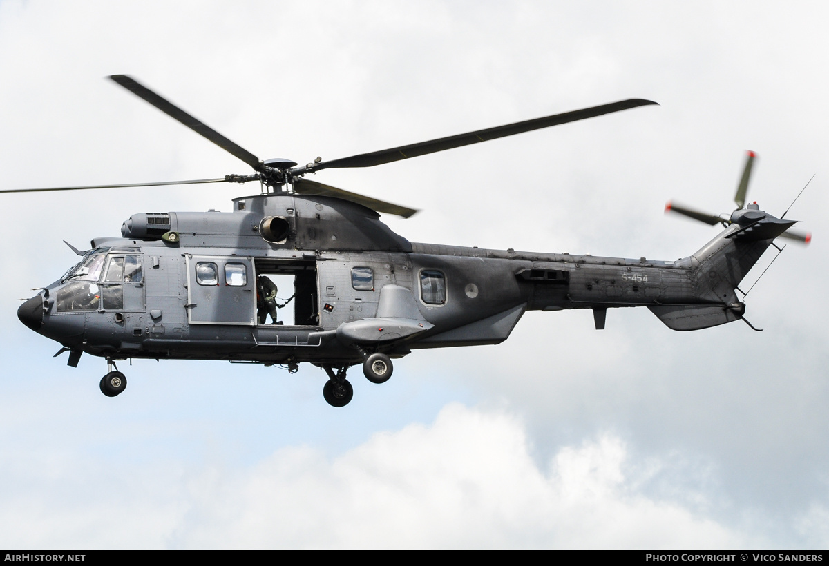 Aircraft Photo of S-454 | Eurocopter AS-532U2 Cougar Mk2 | Netherlands - Air Force | AirHistory.net #780612
