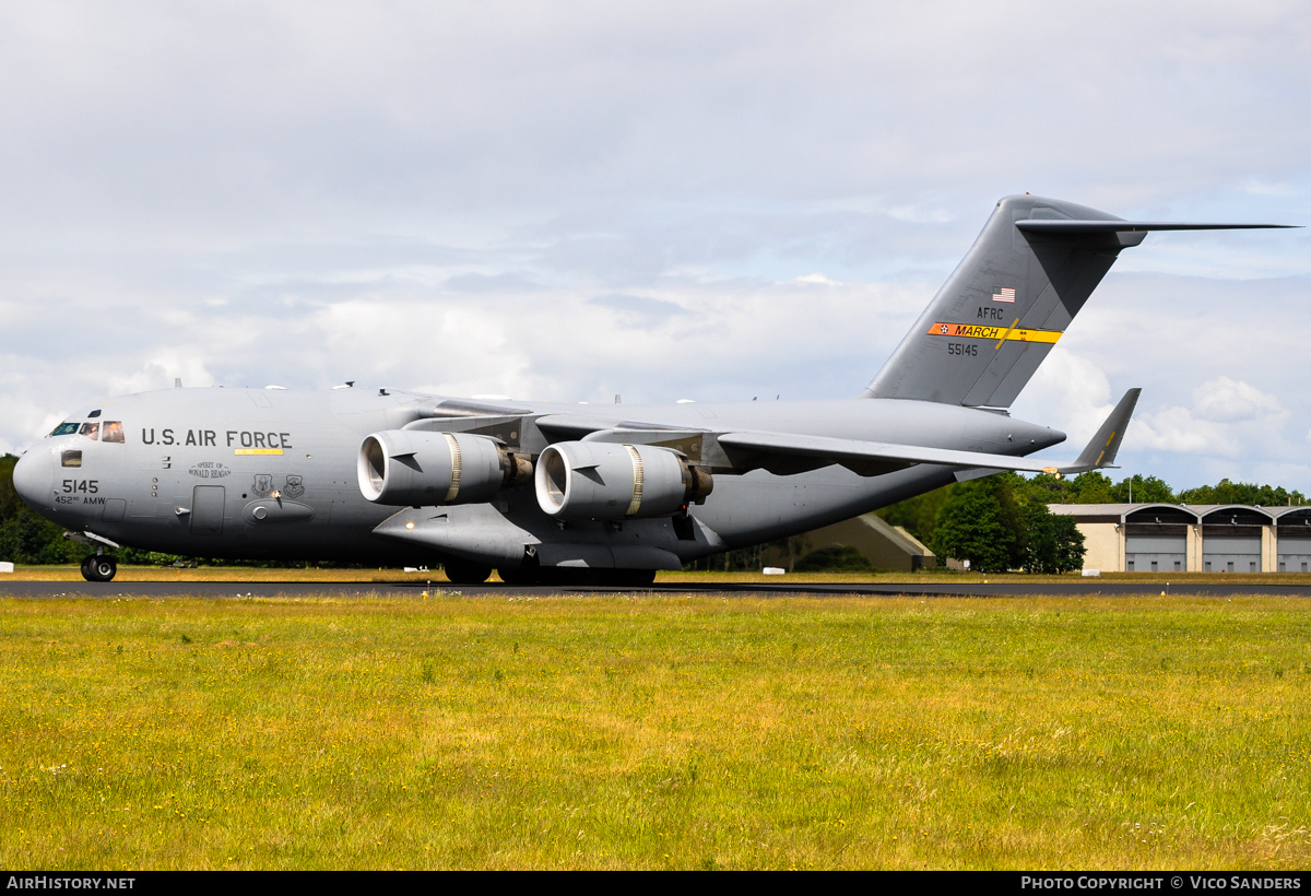 Aircraft Photo of 05-5145 / 55145 | Boeing C-17A Globemaster III | USA - Air Force | AirHistory.net #780616