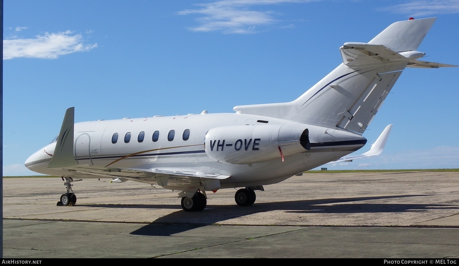 Aircraft Photo of VH-OVE | Raytheon Hawker 800XP | AirHistory.net #780623