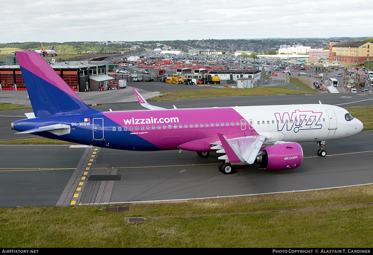 Aircraft Photo of 9H-WBW | Airbus A320-271N | Wizz Air | AirHistory.net #780630