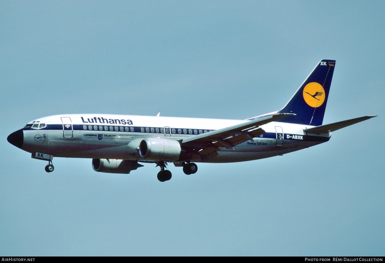 Aircraft Photo of D-ABXK | Boeing 737-330 | Lufthansa | AirHistory.net #780642