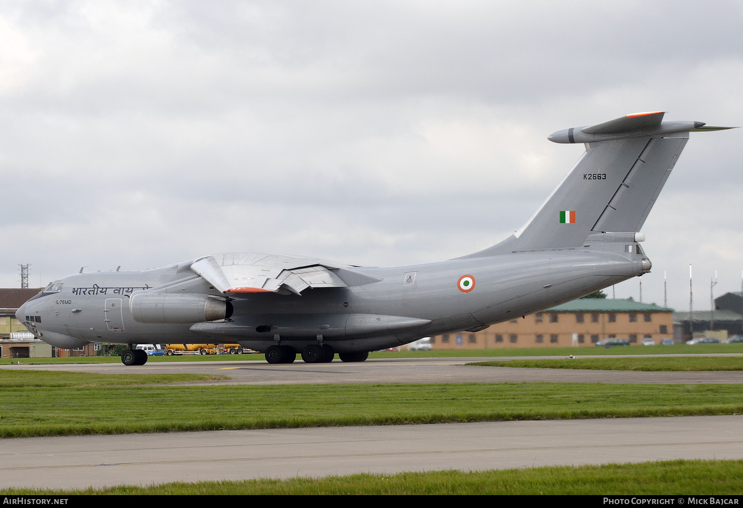 Aircraft Photo of K2663 | Ilyushin Il-76MD Gajaraj | India - Air Force | AirHistory.net #780648