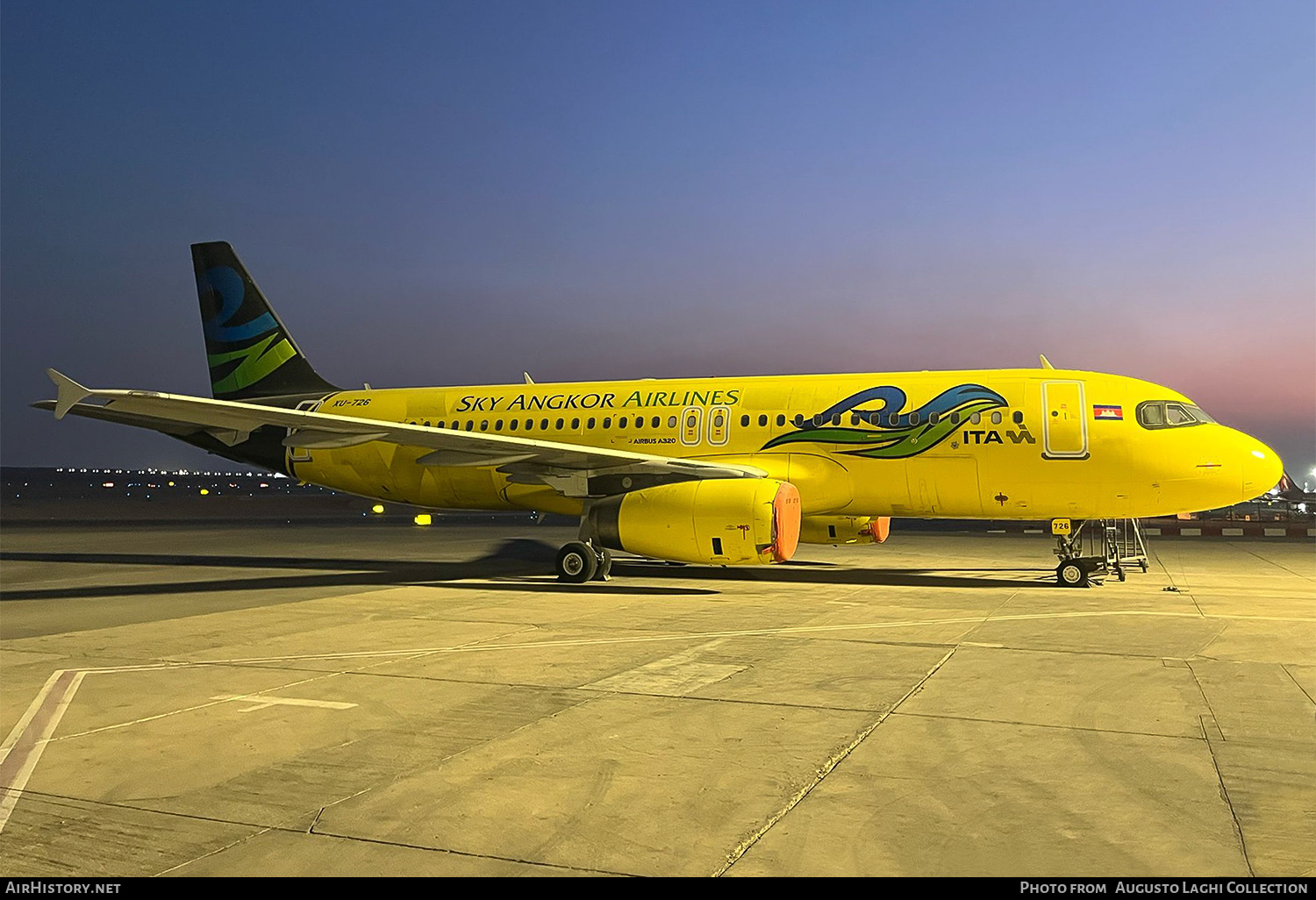 Aircraft Photo of XU-726 | Airbus A320-232 | Sky Angkor Airlines | AirHistory.net #780654