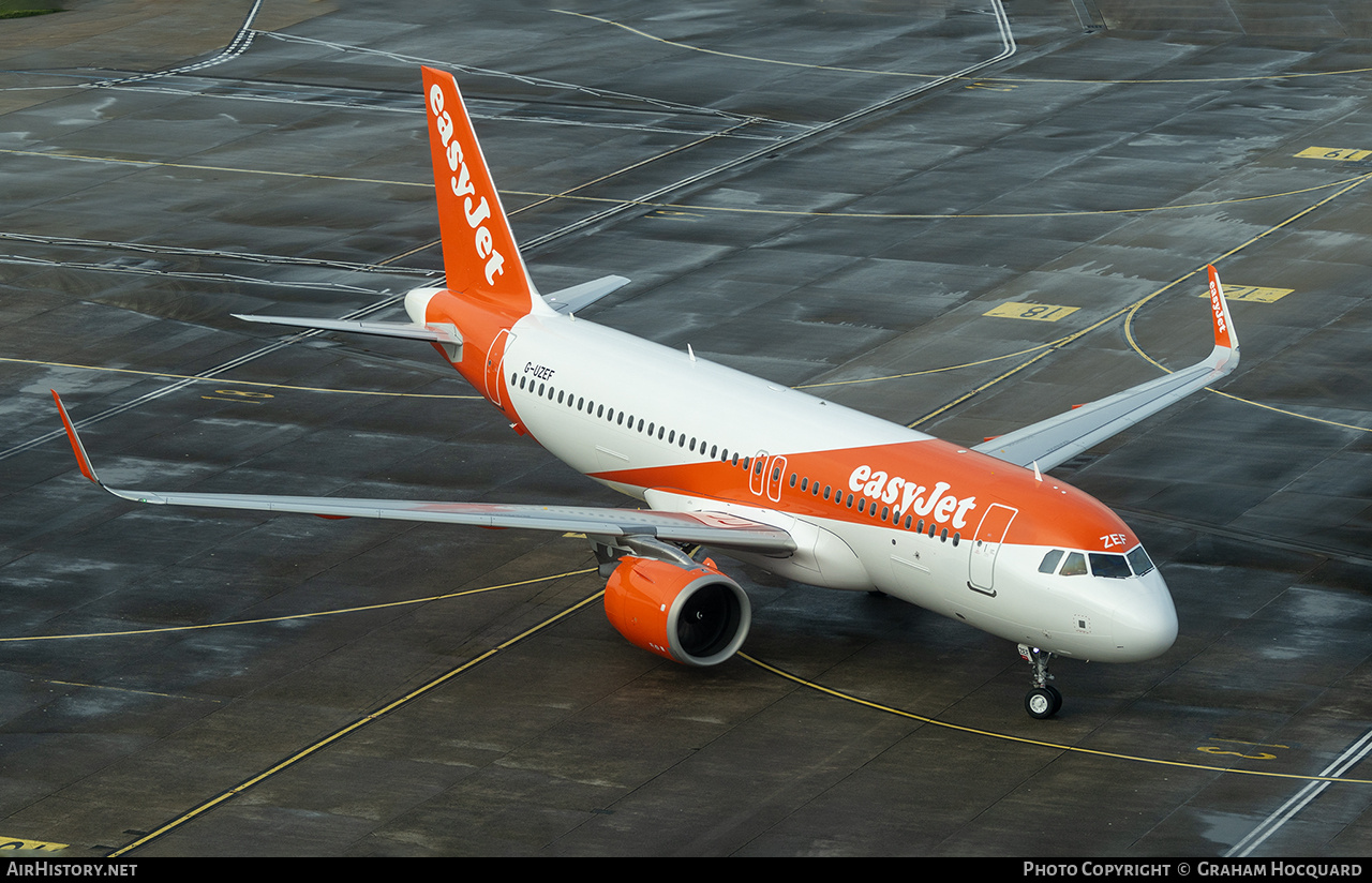 Aircraft Photo of G-UZEF | Airbus A320-251N | EasyJet | AirHistory.net #780660