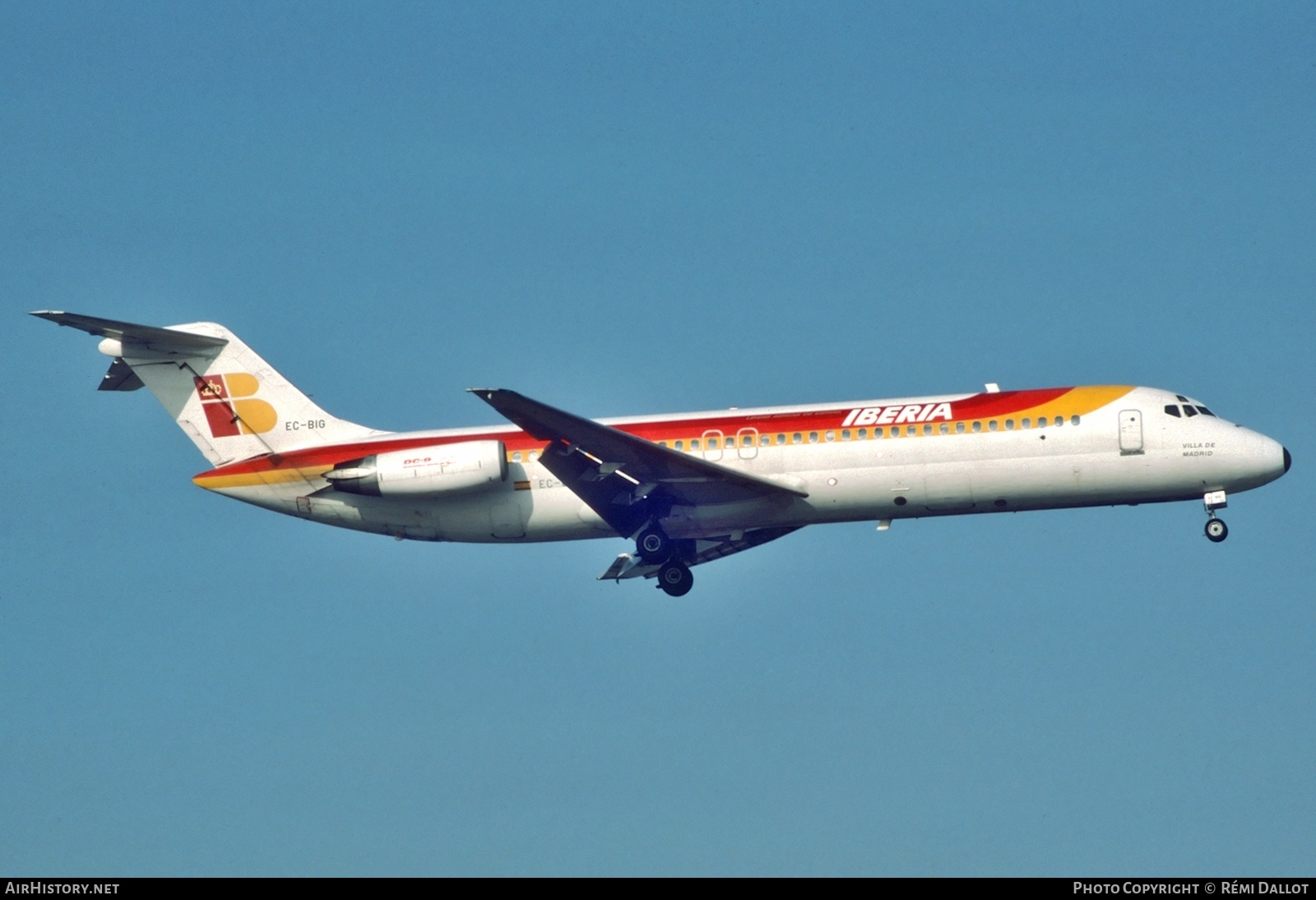 Aircraft Photo of EC-BIG | McDonnell Douglas DC-9-32 | Iberia | AirHistory.net #780670